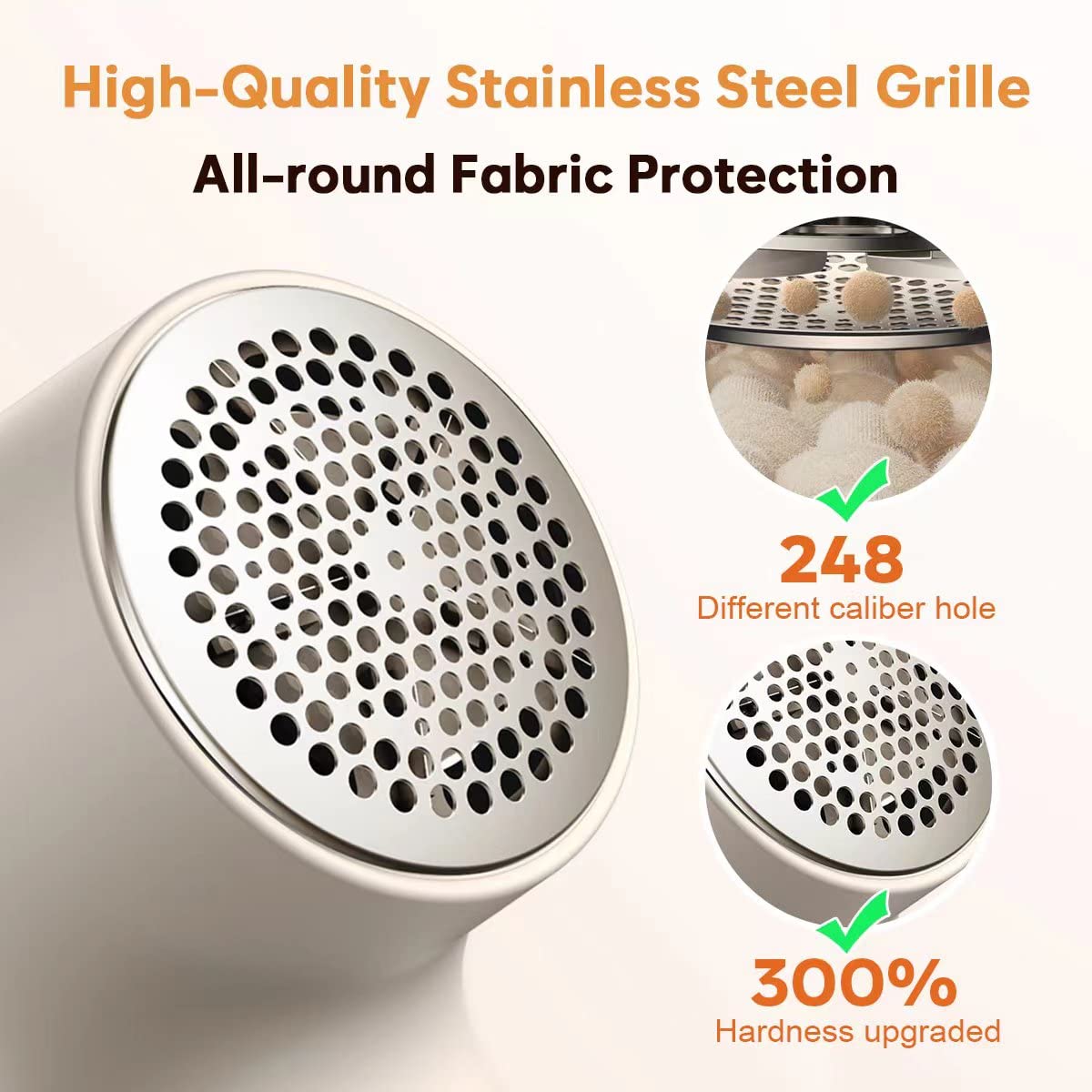 Rechargeable Fabric Shaver, make clothes look new again!