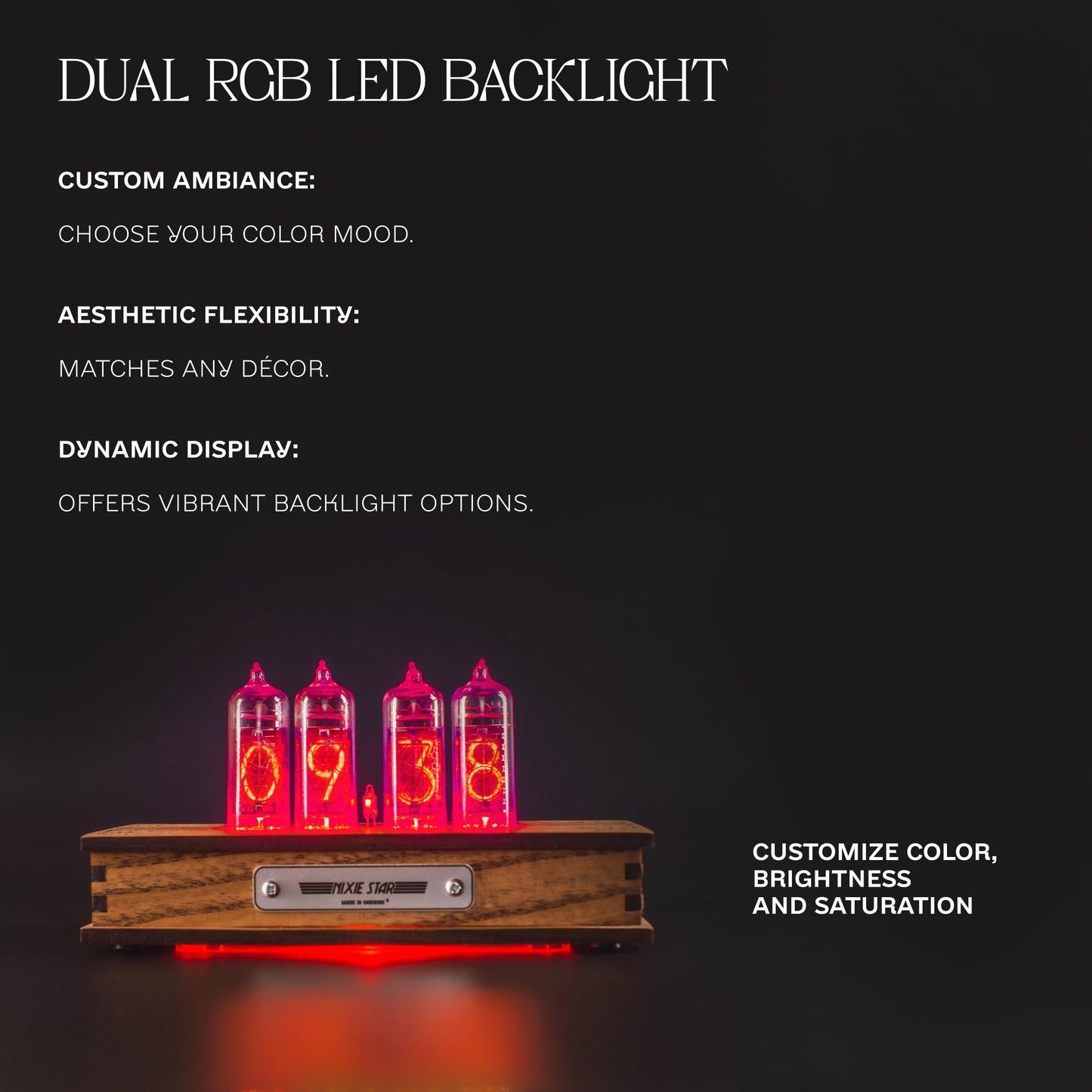 Authentic Nixie Tube Clock!