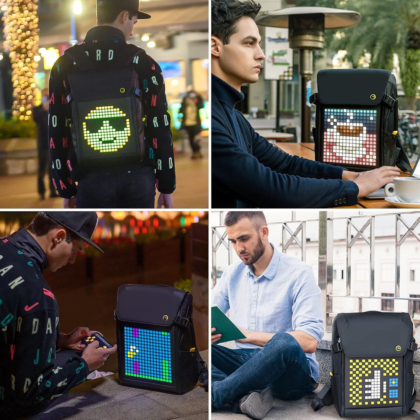 Backpack with LED Display!