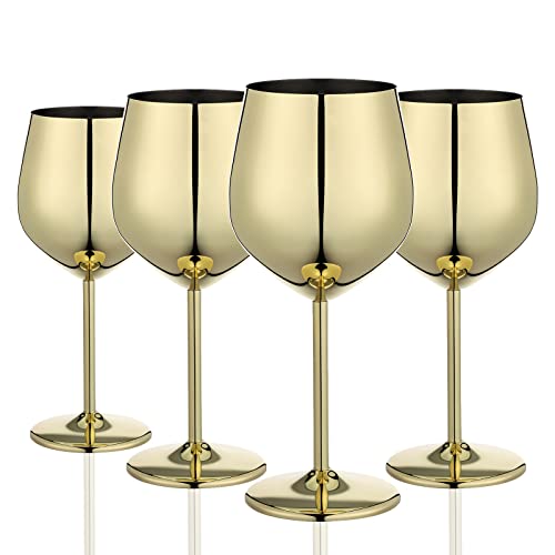Stainless Steel Wine Glasses!
