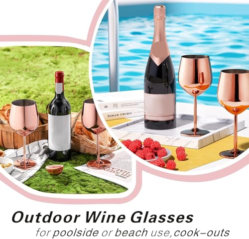 Stainless Steel Wine Glasses!