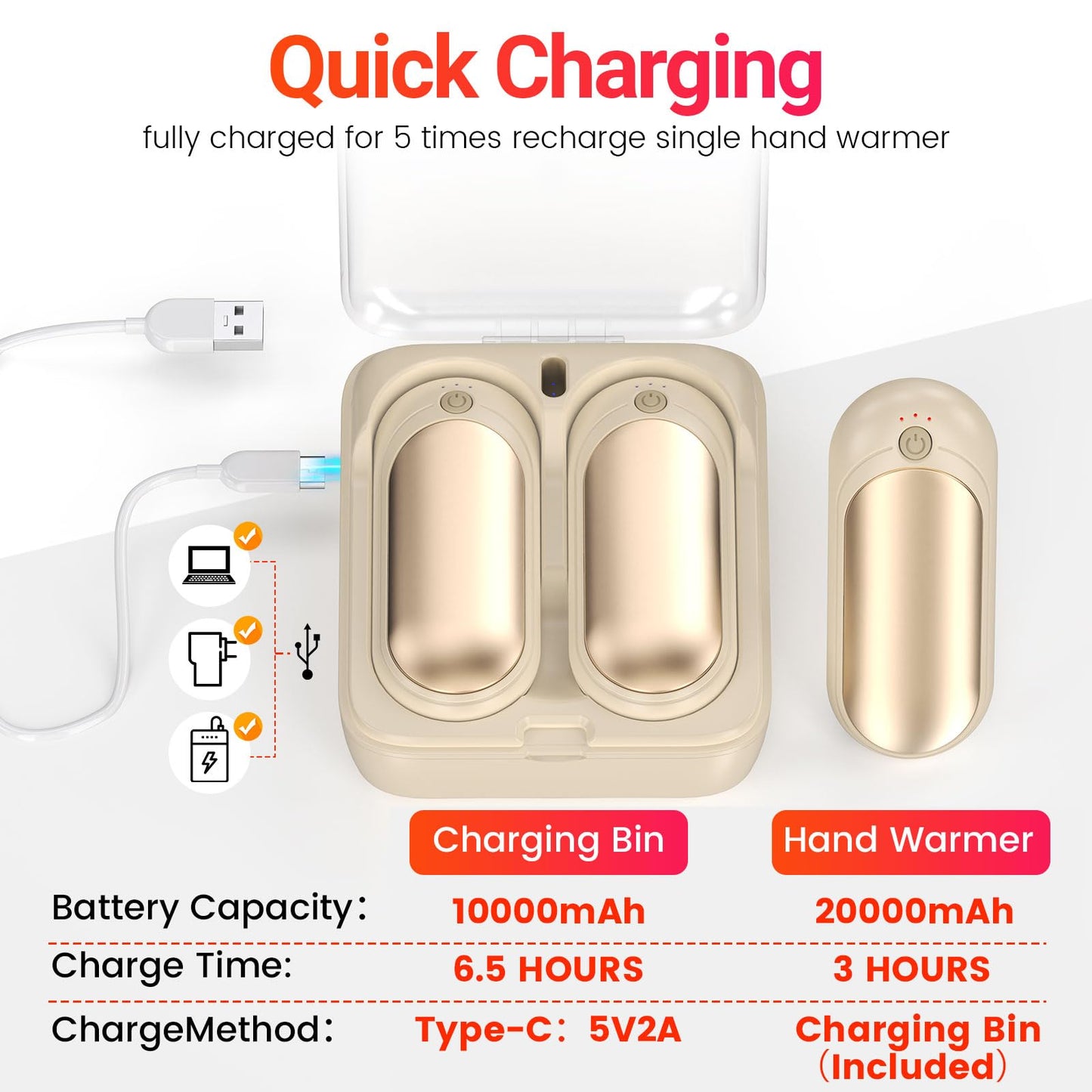 Rechargeable Hand Warmer!