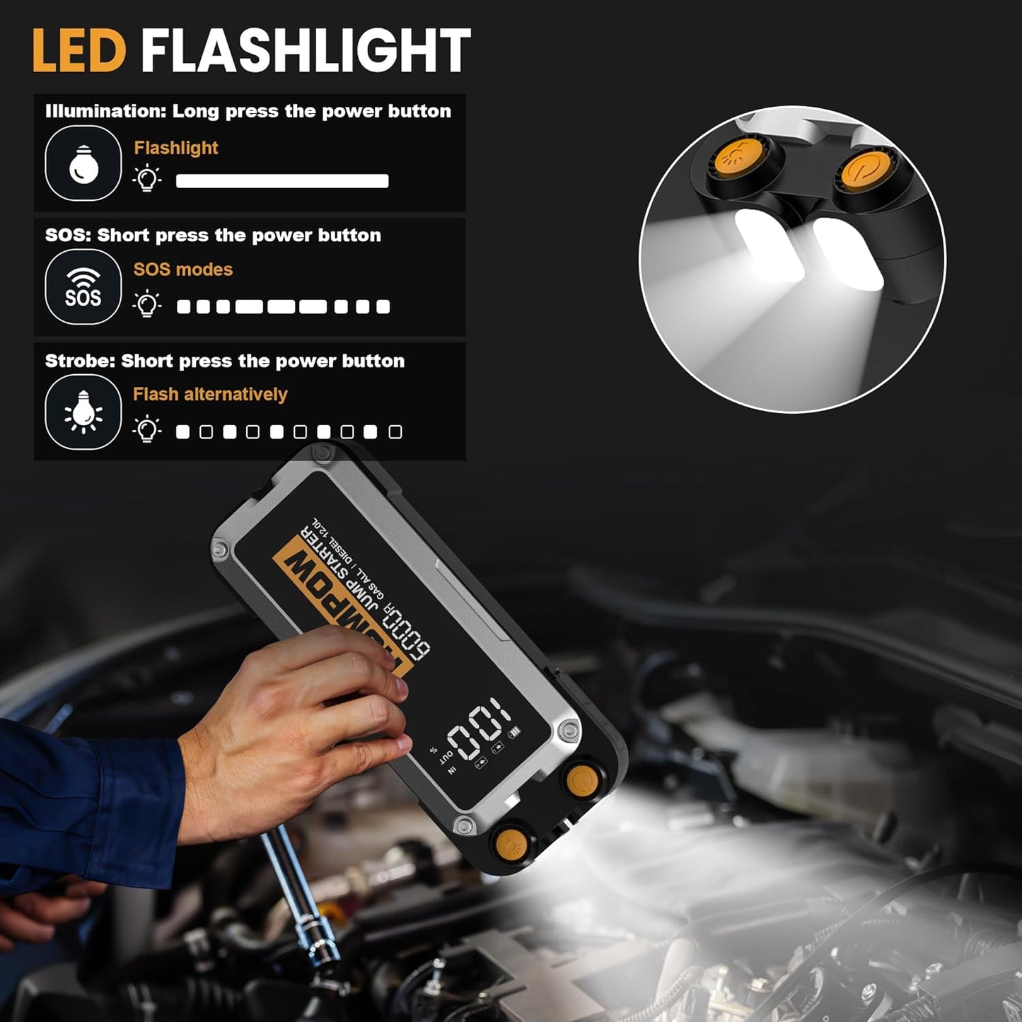 Portable Car Battery Charger or Jumper!