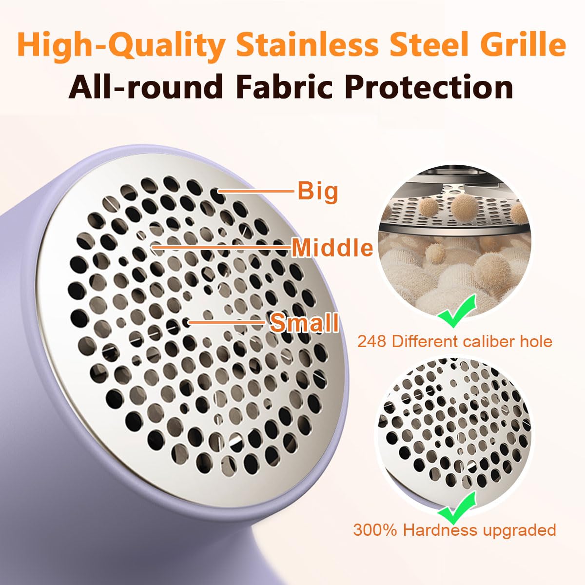 Rechargeable Fabric Shaver, make clothes look new again!